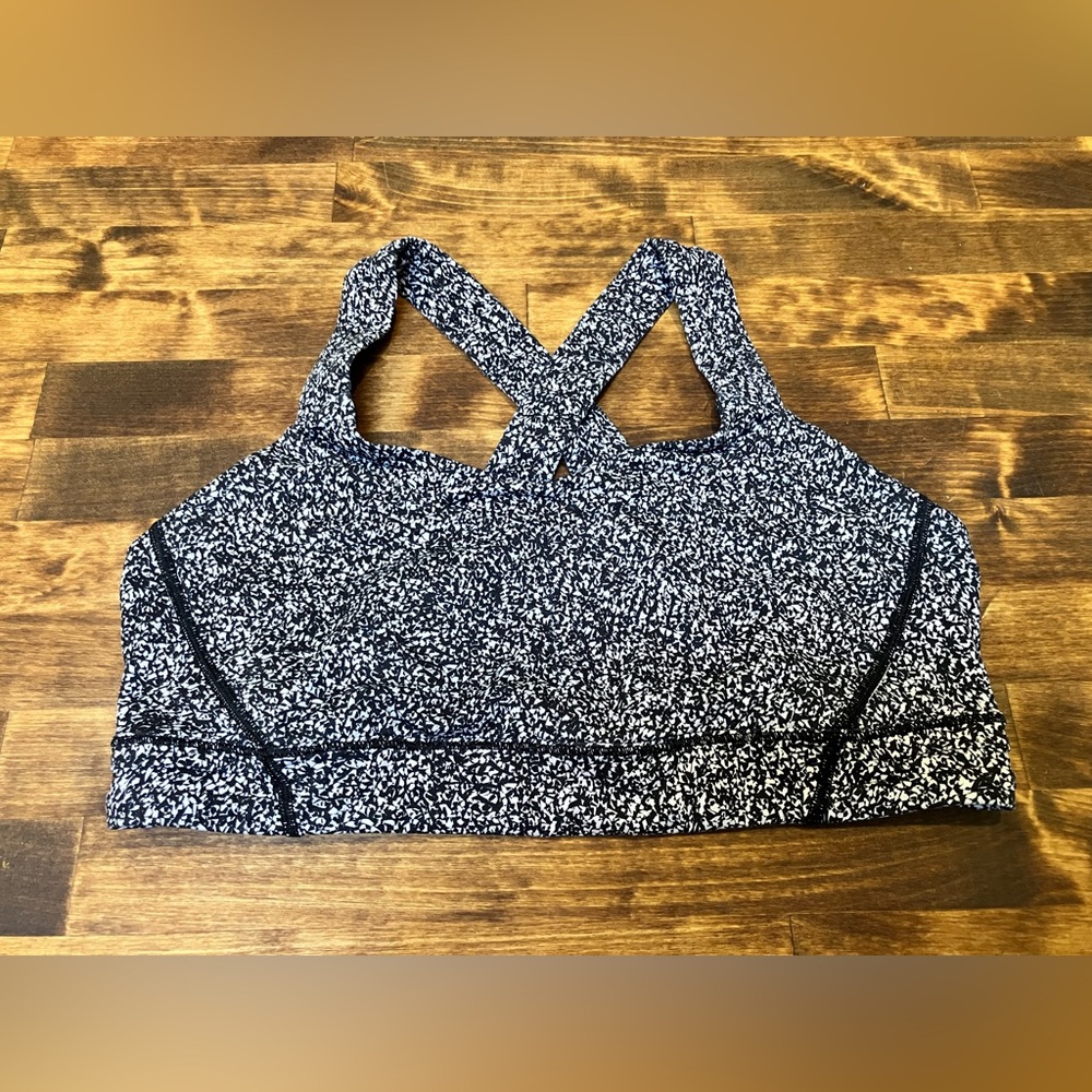lululemon athletica Black and White Sports Bra
